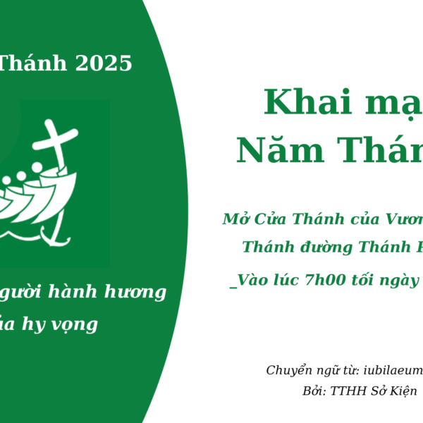 Mở Cửa Thánh tại Vương cung Thánh đường&hellip;