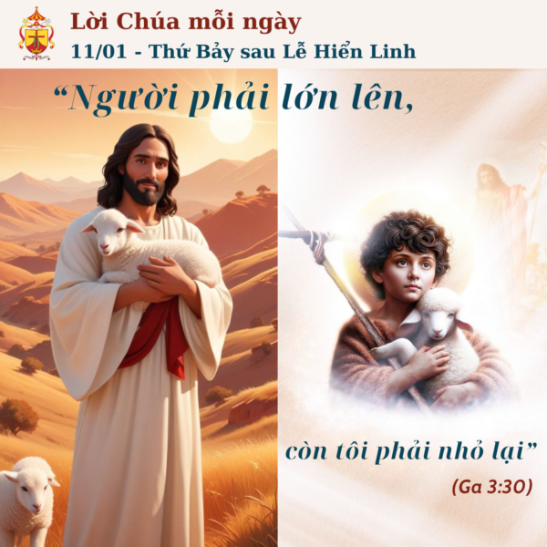 Ngày 11/01: Thứ Bảy sau lễ Hiển linh