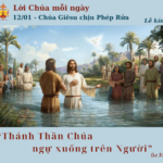 Ngày 12/01: Chúa Nhật Chúa Giêsu chịu Phép Rửa
