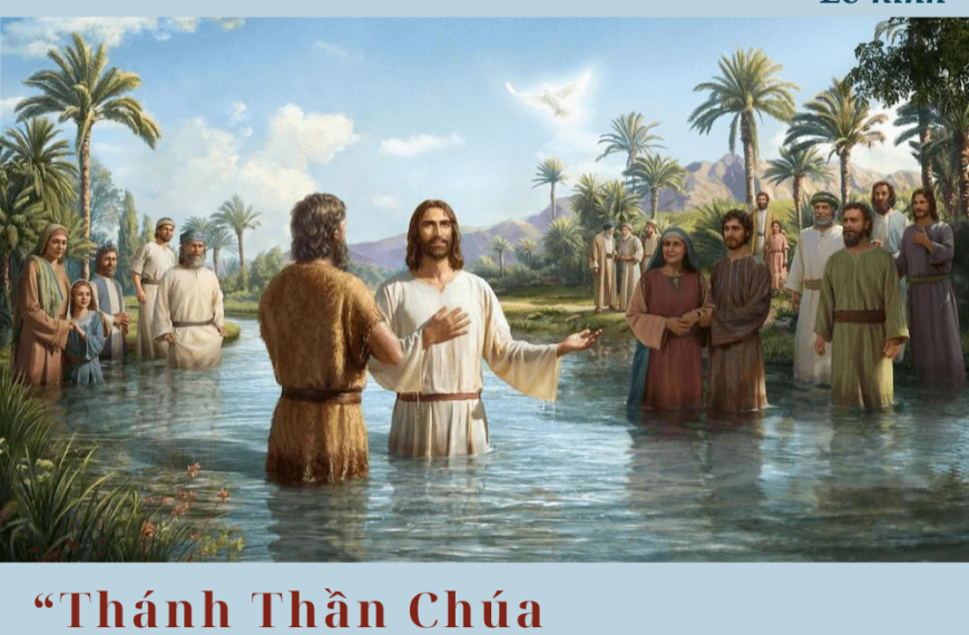 Ngày 12/01: Chúa Nhật Chúa Giêsu chịu Phép Rửa