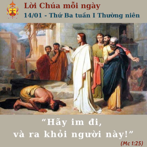 Ngày 14/01: Thứ Ba tuần I Thường niên