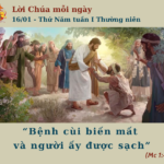 Ngày 16/01: Thứ Năm tuần I Thường niên