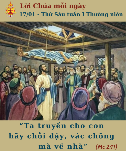 Ngày 17/01: Thứ Sáu tuần I Thường niên