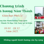 Hành hương Năm Thánh của Giáo hạt Phủ Lý tại TTHH Sở Kiện