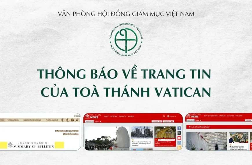 Văn phòng Hội đồng Giám mục Việt Nam:…