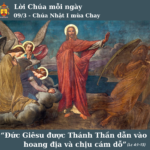 Ngày 09/3: Chúa Nhật I mùa Chay