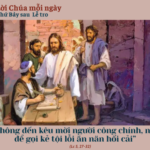 Ngày 21/02: Thứ Bảy sau Lễ Tro
