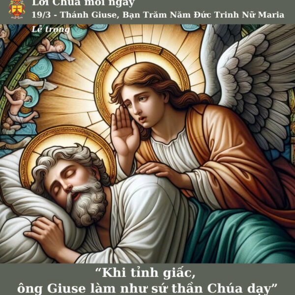 Ngày 19/3: Thánh Giuse, Bạn Trăm Năm Đức&hellip;