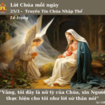 Ngày 25/3: Truyền Tin Chúa Nhập Thể