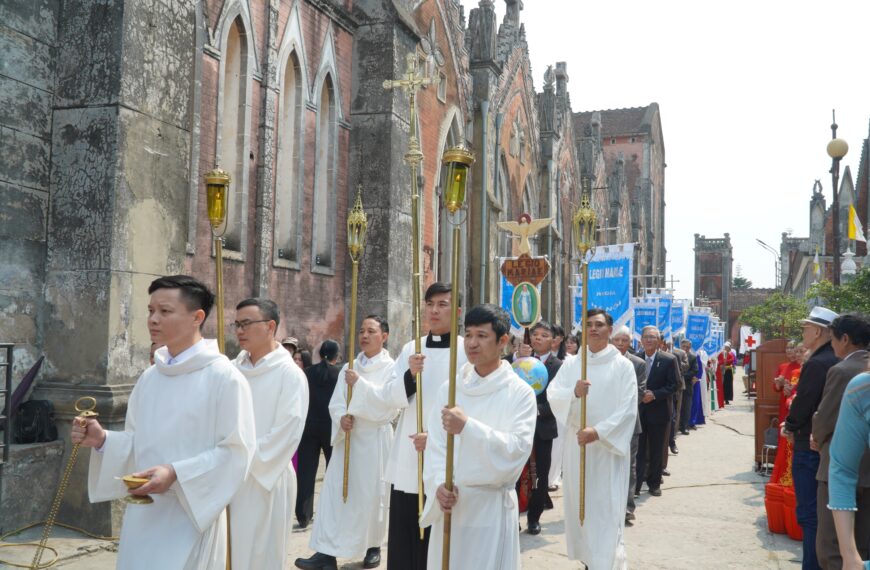 Hội Legio Mariae Tổng Giáo phận Hà Nội hành hương Năm Thánh