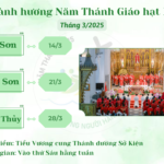 Lịch hành hương Năm Thánh Giáo hạt Phủ Lý tháng 3/2025