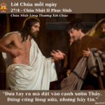Ngày 27/4: Chúa Nhật II Phục Sinh