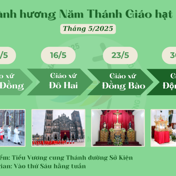 Lịch hành hương Năm Thánh Giáo hạt Phủ&hellip;