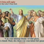 Thứ Bảy tuần V Phục Sinh