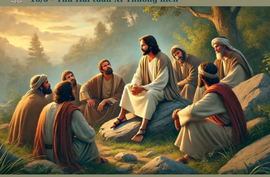 Ngày 16/6: Thứ Hai tuần XI Thường niên