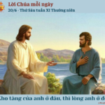 Ngày 20/6: Thứ Sáu tuần XI Thường niên