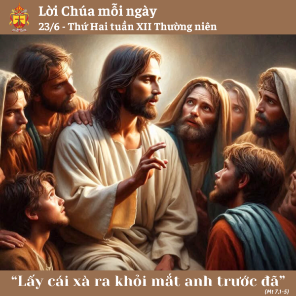 Ngày 23/6: Thứ Hai tuần XII Thường niên