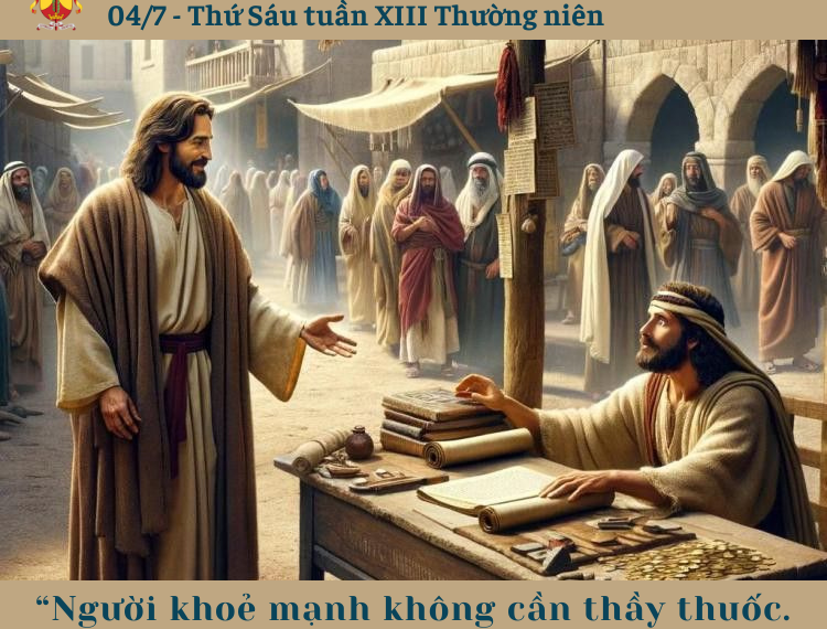 Ngày 04/7: Thứ Sáu tuần XIII Thường niên
