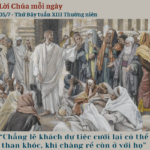 Ngày 05/7: Thứ Bảy tuần XIII Thường niên
