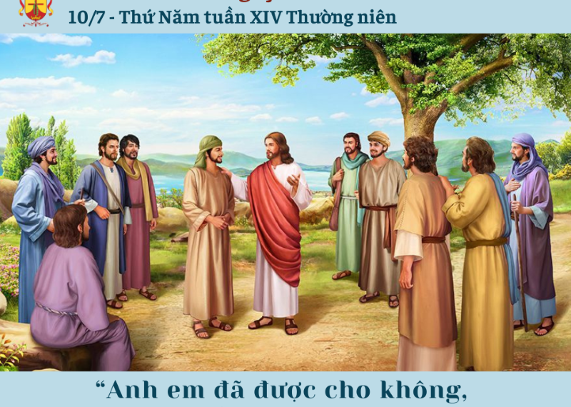 Ngày 10/7: Thứ Năm tuần XIV Thường niên