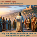 Ngày 14/7: Thứ Hai tuần XV Thường niên