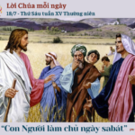 Ngày 18/7: Thứ Sáu tuần XV Thường niên