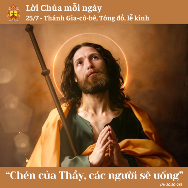 Ngày 25/7: Thánh Gia-cô-bê, Tông đồ