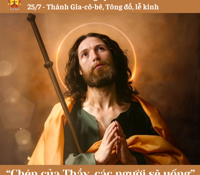 Ngày 25/7: Thánh Gia-cô-bê, Tông đồ