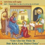 Ngày 29/7: Thánh Mác-ta, Ma-ri-a và La-da-rô