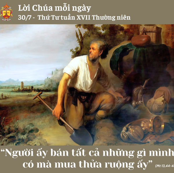 Ngày 30/7: Thứ Tư tuần XVII Thường niên