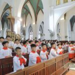 Tìm về nguồn cội Đức tin: Giáo họ Nhân Hòa – Giáo phận Hà Tĩnh hành hương tại Sở Kiện