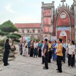 Giáo xứ La Phù hành hương Năm Thánh tại Tiểu Vương Thánh đường Sở Kiện