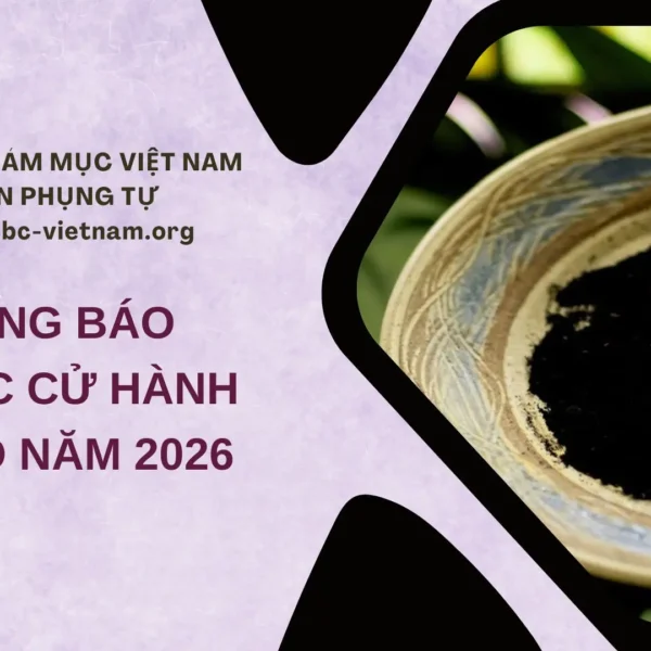 Ủy ban Phụng tự thông báo về việc&hellip;