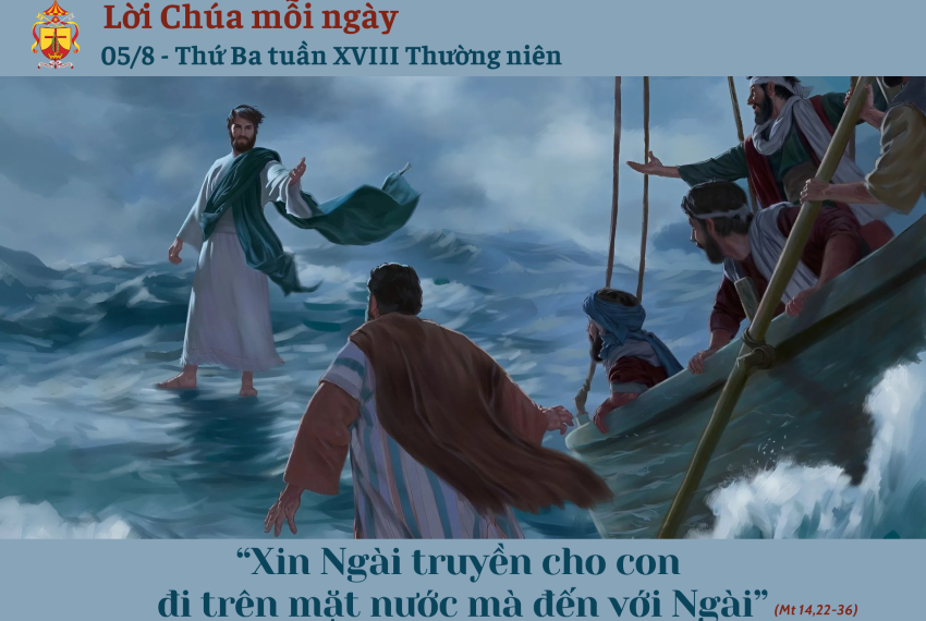 Ngày 05/8: Thứ Ba tuần XVIII Thường niên