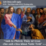 Ngày 07/8: Thứ Năm tuần XVIII Thường niên
