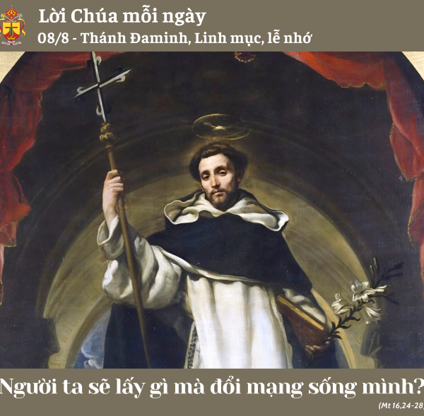 Ngày 08/8: Thánh Đaminh, Linh mục, lễ nhớ