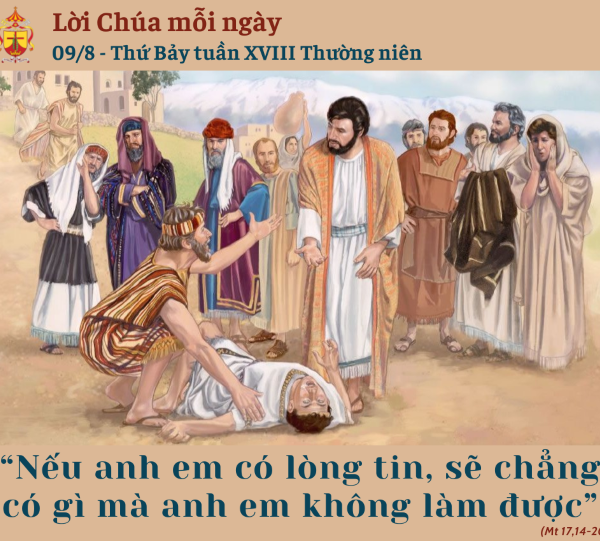 Ngày 09/8: Thứ Bảy tuần XVIII Thường niên