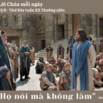 Ngày 23/8: Thứ Bảy tuần XX Thường niên