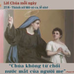 Ngày 27/8: Thánh nữ Mô-ni-ca, lễ nhớ