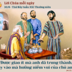Ngày 30/8: Thứ Bảy tuần XXI Thường niên