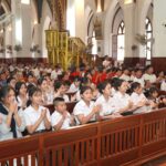 Giáo xứ Phú Lương hành hương Năm Thánh tại Tiểu Vương cung Thánh đường Sở Kiện