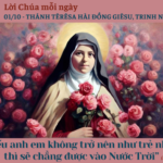 Ngày 01/10: Thánh Têrêsa Hài Đồng Giêsu, Trinh nữ, Tiến sĩ Hội Thánh, lễ kính
