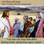 Ngày 06/9: Thứ Bảy tuần XXII Thường niên