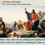 Ngày 10/9: Thứ Tư tuần XXIII Thường niên