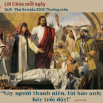 Ngày 16/9: Thứ Ba tuần XXIV Thường niên