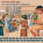 Ngày 17/9: Thứ Tư tuần XXIV Thường niên