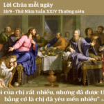 Ngày 18/9: Thứ Năm tuần XXIV Thường niên