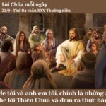 Ngày 23/9: Thứ Ba tuần XXV Thường niên