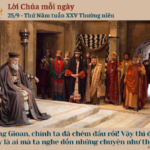 Ngày 25/9: Thứ Năm tuần XXV Thường niên