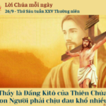 Ngày 26/9: Thứ Sáu tuần XXV Thường niên